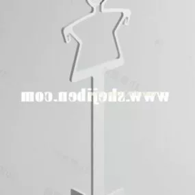 Clothes Rack Hanger 3d model