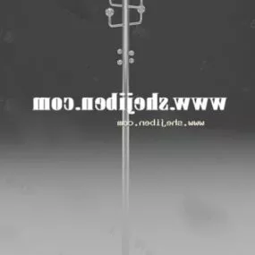 Rail Column Decoration 3d model