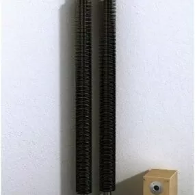 Electric Warm Radiator Vertical Bar 3d model