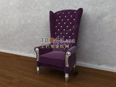Sofa Lowland U Shaped 3d model