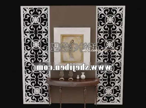 Decorative Wall Frame Various Sizes 3d model