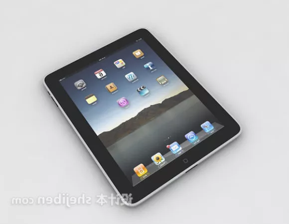 Black Apple Iphone 5 3d model