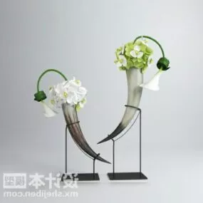 Plant Potted Stylized Decorating 3d model