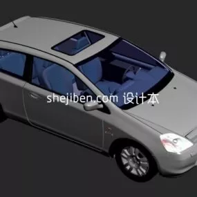 Car Sedan Honda Brand 3d model