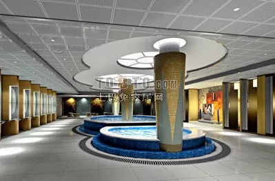 Buddhist  Building Ancient Pagoda 3d model