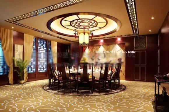 Villa Dinning Room Interior Scene 3d model Villa Dinning Room Interior Scene 3d model