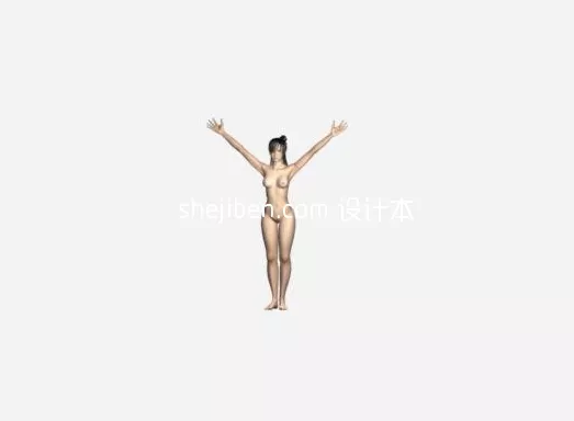 Anime Asian Girl With Fashion Hair 3d model