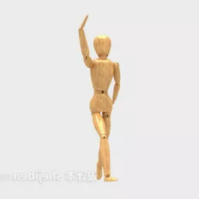 Humanoid Puppet 3d model