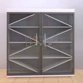 Creative Shoe Cabinet 3d model