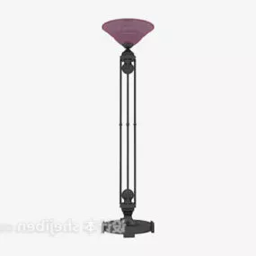 Industrial Floor Lamp 3d model