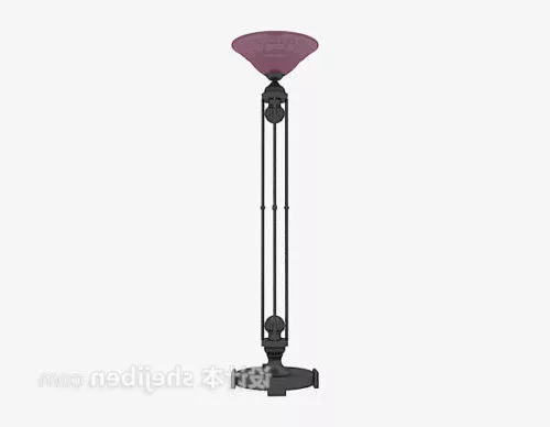Industrial Floor Lamp 3d model Industrial Floor Lamp 3d model