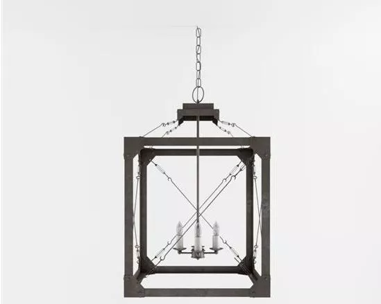 Table Crystal Chandelier 3d model