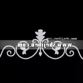 Fence Iron Decorative Frame 3d model