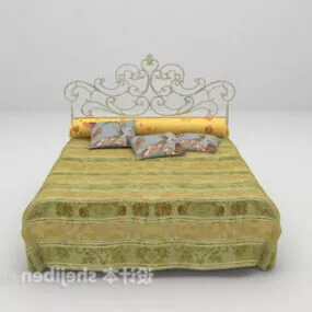 Iron Princess Bed Decoration 3d model