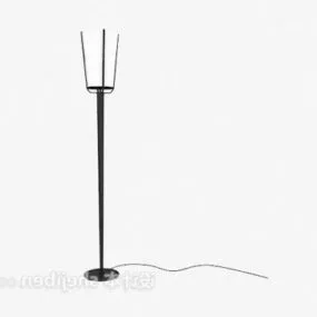 Iron Simple Floor Lamp 3d model