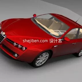 Italian Alfa Romeo Car 3d model