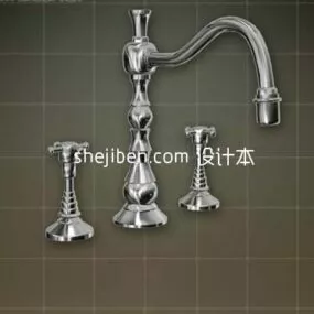 Italian Faucet Sanitary 3d model