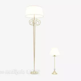 Floor Lamp Antique Style 3d model