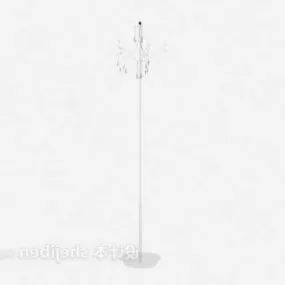 Living Room Crystal Floor Lamp 3d model