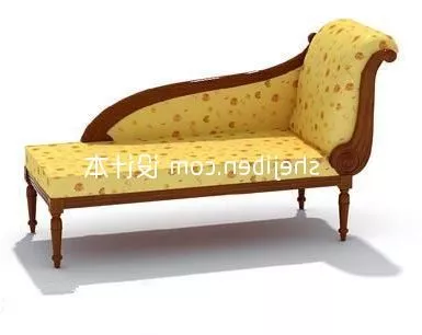 Vintage Chair Towel 3d model