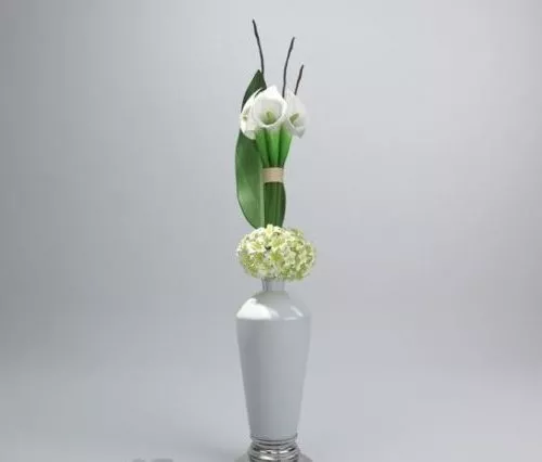 Red Spider Lily Flower 3d model