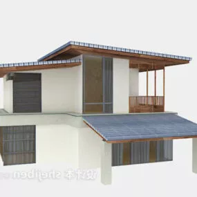 Japanese Villa 3d model