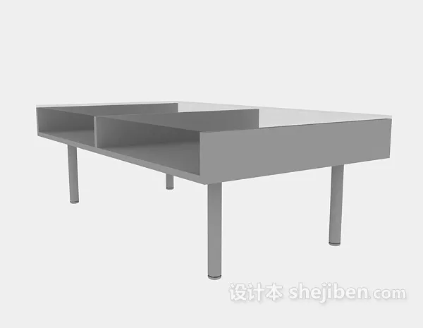 Smooth Edge Coffee Table 3d model