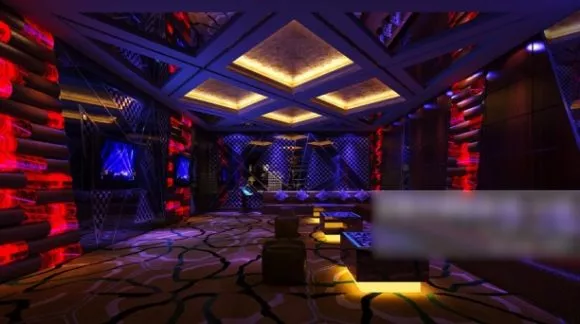 Bar Club Lobby Interior Scene 3d model Bar Club Lobby Interior Scene 3d model