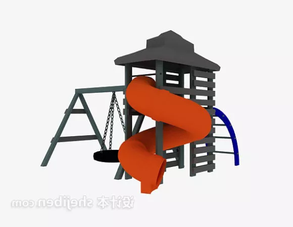 Road Glow Cone 3d model