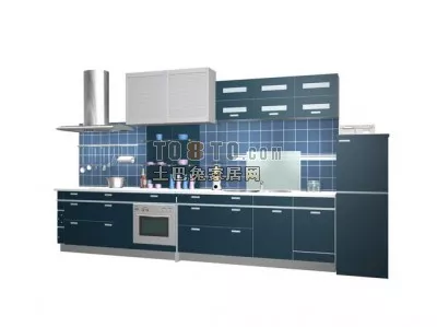 L Shaped Kitchen Cabinet Layout Ideas 3d model