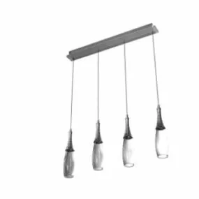 Kitchen Modernism Chandelier 3d model