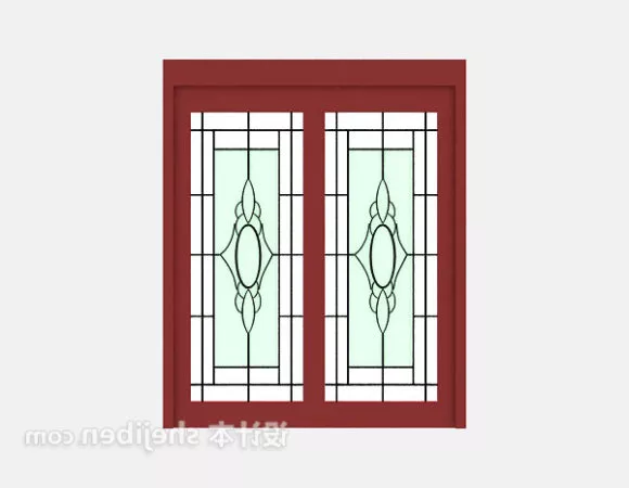 Kitchen Cabinet With Island 3d model