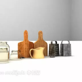 Kitchen Supplies 3d model