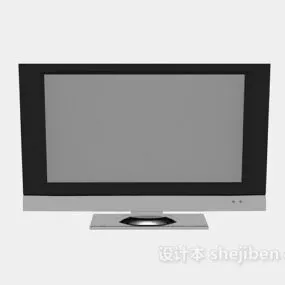 Lcd White Frame 3d model