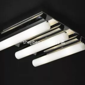 Led Light Ceiling Lamp 3d model
