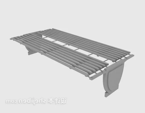 Mountain Lake 3d model