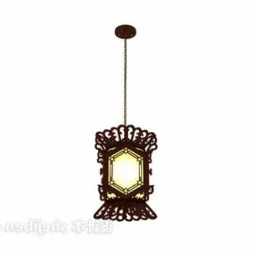 Lantern Chinese Chandelier 3d model