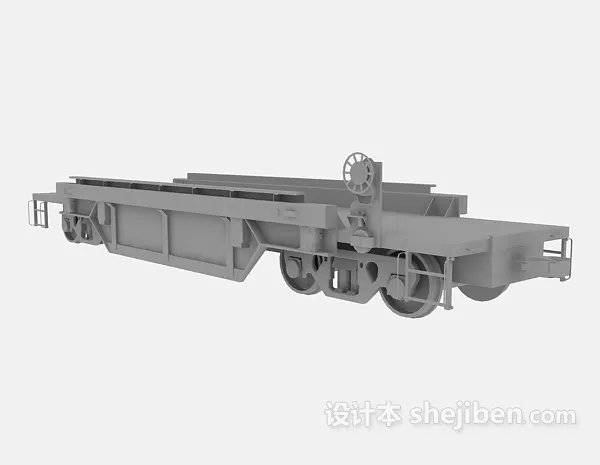 Large Trailer Vehicle Lowpoly 3d model Large Trailer Vehicle Lowpoly 3d model