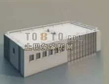 Continental Chinese Buildings 3d model