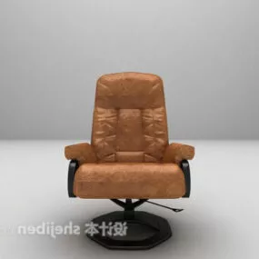 Leather Boss Chair 3d model
