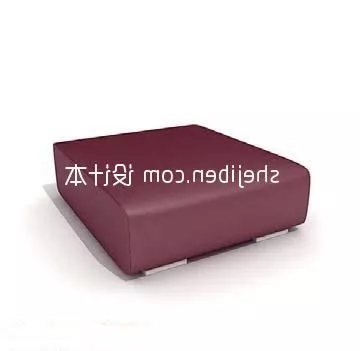 Sofa Wooden Frame Included Drawers 3d model