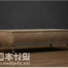 Fabric Sofa Daybed Style 3d model
