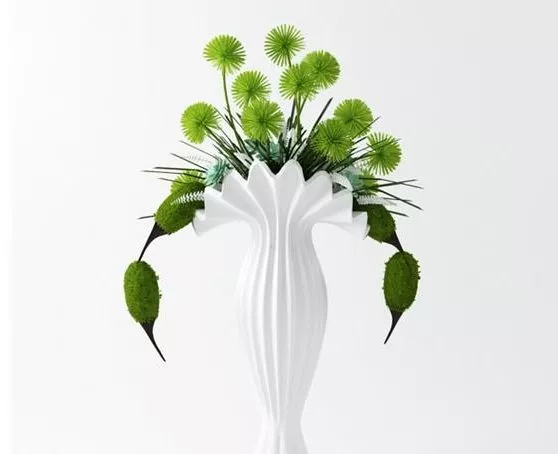Wild Flower 3d model