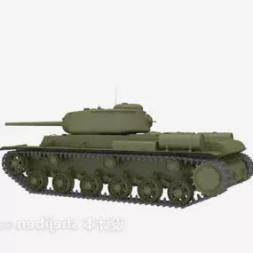 Ww2 Soviet Light Tank 3d model