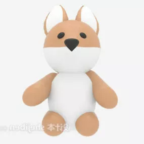 Little Squirrel Children Toy 3d model