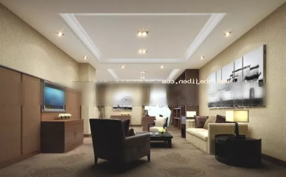 Bronze Background Wall 3d model