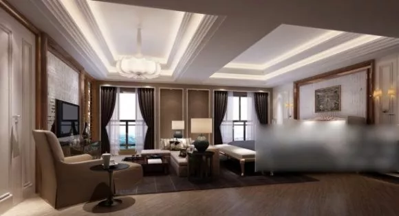 Living Room Bedroom Interior Scene 3d model Living Room Bedroom Interior Scene 3d model