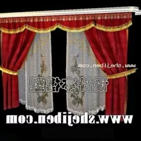 Theater Curtain 3d model