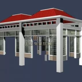 Luxury Pavilion 3d model