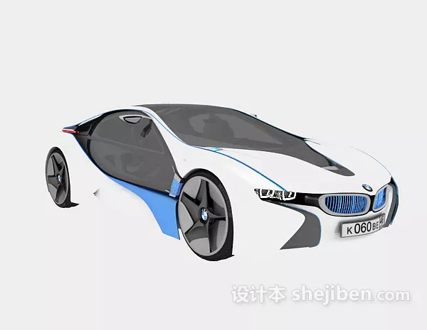 Bmw I8 Sports Car 3d model Bmw I8 Sports Car 3d model